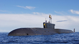 Подводная лодка проекта 955 в море