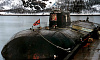Подводная лодка проекта 949 А Курск у пирса