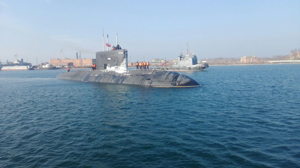 Подводная лодка Б-187 Комсомольск-на-Амуре
