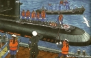 Встреча подводной лоди в базе