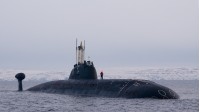 Подлодка Обнинск в море