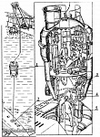 Спасение подводников пасательным колоколом