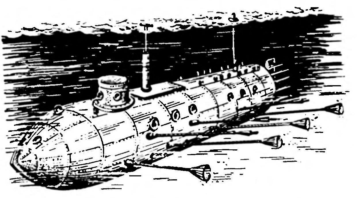 Проект подводной лодки к. Черновского