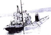 К-27 перед затоплением